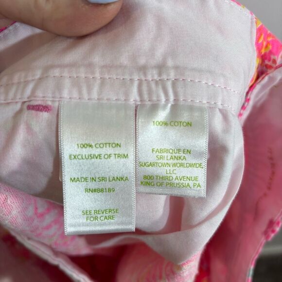 Lilly Pulitzer Callahan 5” Shorts Pink Pout More KINIS in The Keys Size 2 - Picture 12 of 16